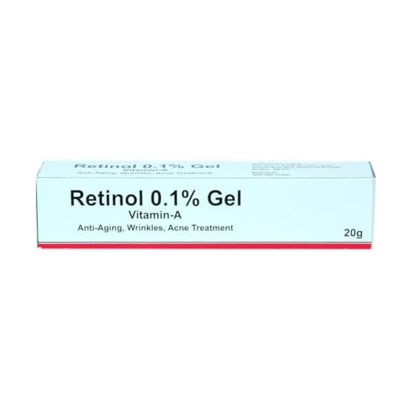 Healthymia Retinol Gel 0.1 Vitamin A Repairs Fine Lines & Wrinkles, Scar Treatment, Anti-Aging Formula