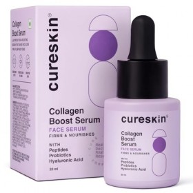 Cureskin Sérum aux peptides de collagène pour femmes, à lacide hyaluronique, Crème visage anti-rides, sérum resserrant les p