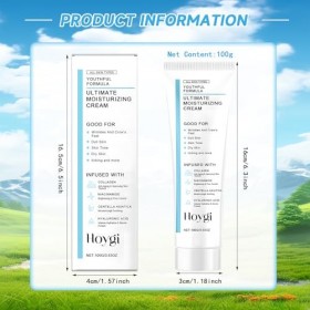 Centella Crème Crème Hydratante Visage Centella Avec Centella Asiatica, Acide Hyaluronique, Acétyl Tripeptide-1, Niacinamide 