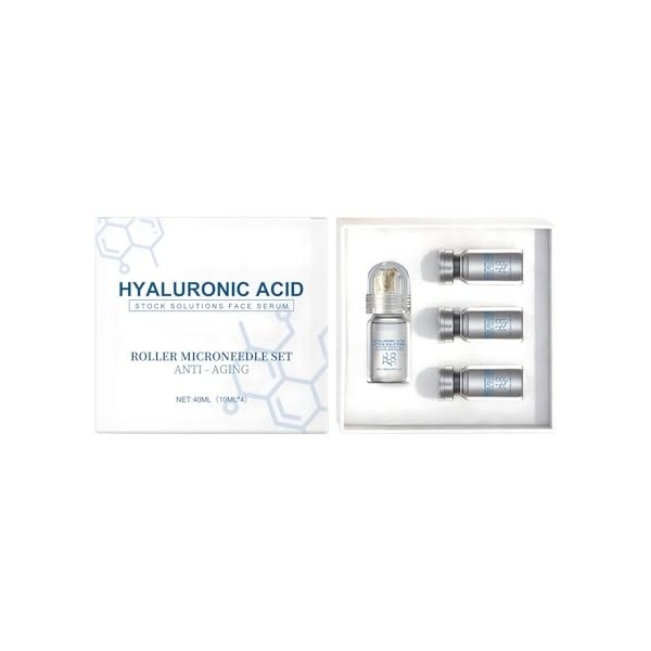 Micro Face Infusion,Microneedling Micro Microneedle Infusion System, Facial Serum, Hydratante, Apaise la Sécheresse, Lisse le