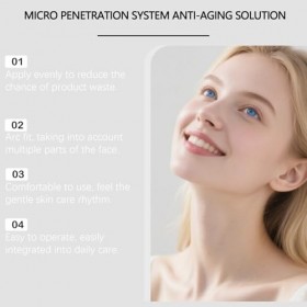 Micro Face Infusion,Microneedling Micro Microneedle Infusion System, Facial Serum, Hydratante, Apaise la Sécheresse, Lisse le