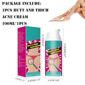 Mikabila 06 100ml Crème Dissolvant de Boutons pour les Fesses,Butt Treatment Cream,Traitement de Nettoyage des Boutons des F