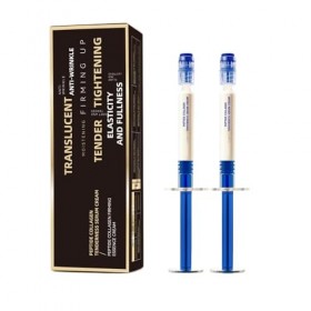 2PC Polypeptide Collagen Elastic Essence Cream, Deeply Hydrating, Micro-Molecular Collagen Anti-Wrinkle Lotion Sink, Facial S