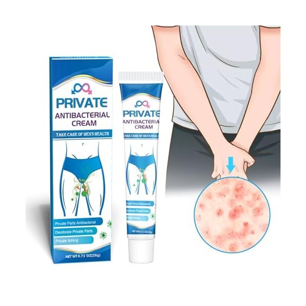 Wootapson 2Pc Crème Pour Le Traitement Des Démangeaisons Du Jock,Crème De Traitement Des Démangeaisons,Crème Anti Démangeaiso