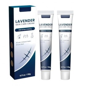 2PC Gel Cicatrice Crème Cicatrice, Skin Therapy Cream, pour Corps, Visage, Vergetures, Chéloïdes etc, Hydrate et Nourrit, Abs
