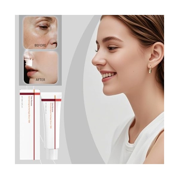 Crème Time Reverse - Crème visage avancée à absorption rapide et nourrissante, au rétinol, anti-rides et enrichie en centella