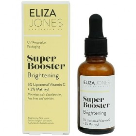 Eliza Jones Sérum Super Booster pour minimiser les rides de la peau, les décolorations, les ridules et améliorer le teint irr