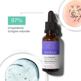 Sérum Hydratant Visage à l’Acide Hyaluronique & Urée Skinblue - 30 ml - Peau Lisse, Hydratation Profonde, Tonicité, Élasticit