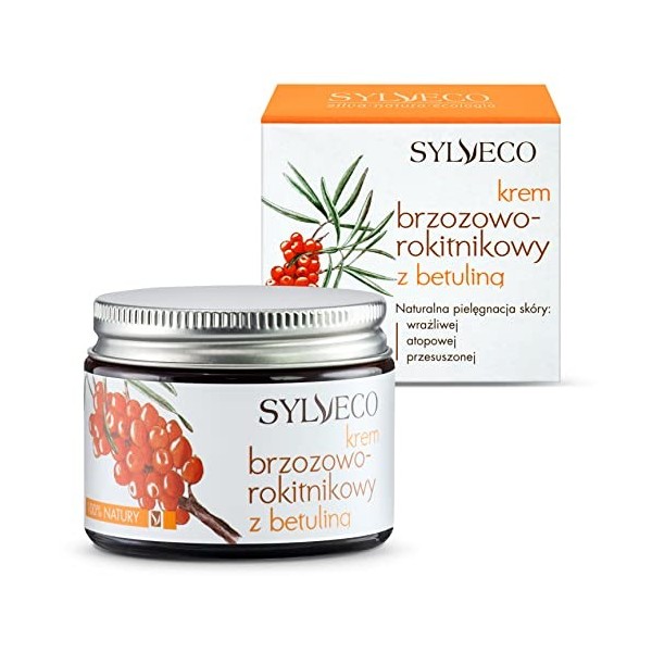 Sea Buckthorn and Birch Moisturizing Cream with Betulin