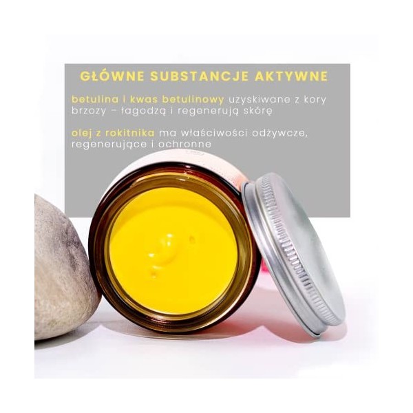 Sea Buckthorn and Birch Moisturizing Cream with Betulin