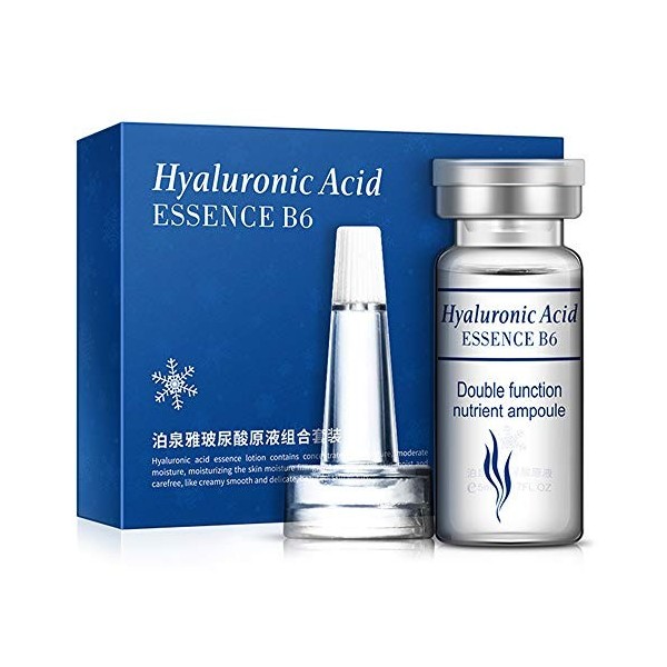 BioAqua Essence dacide hyaluronique B6 Glycérol Tender Smooth Skin Sérum nourrissant hydratant 5 ml