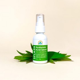 Sérum à lacide hyaluronique + Vitamine C + Vitamine E, Hydratant biologique pour la peau, Propriétés anti-âge et anti-rides 