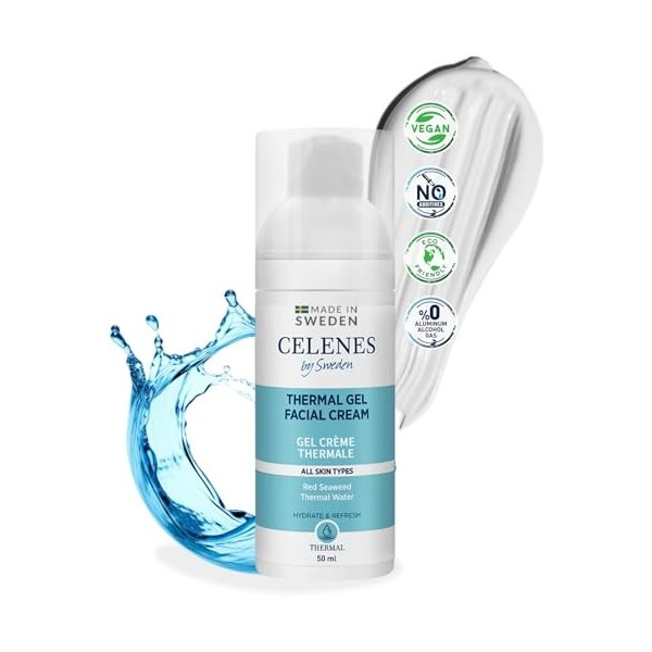 Celenes Creme Hydratante Visage à lArgousier avec Vitamine C+ 50mL - Creme Visage Femme & Creme Visage Homme Naturelle, Crèm ...