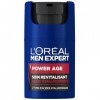LOréal Men Expert - Soin Visage Revitalisant & Anti-Âge pour Homme - À lAcide Hyaluronique - Pour Tous Types de Peaux - Pow C...