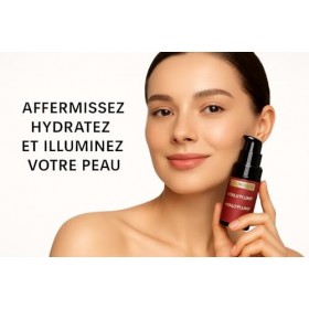 Collagen Lift Paris Sérum Hyaluplump, Acide Hyaluronique et Vitamine E, Soin Visage Hydratant et Raffermissant, 30 ml