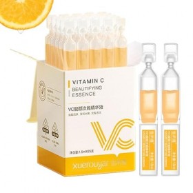 Sérum à la vitamine C pour le visage, hydrate et raffermit la peau, vitamine E hydratante, lisse les peaux sèches/sensibles, 