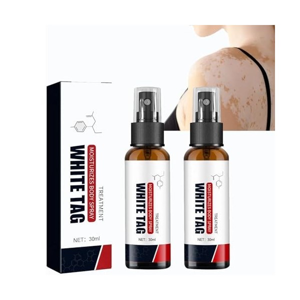 2pcs Vitiligo Treatment Spray,Spray Visage Vitiligo,Vitiligo Skin Repair Spray,Psoriasis Treatment Spray,Spray De Réparation 