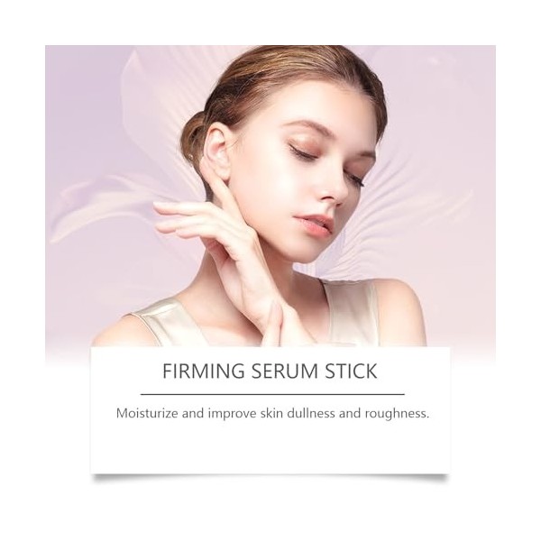 Bâton Raffermissant à La Rétinol 2PCS – Soin 3-En-1 Visage, Cou & Décolleté – Anti-âge, Lisse Et Redensifie La Peau, Réduit L