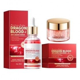 Crème Hydratante 50g + Sérums pour le Visage 30ml, Hydrate Et Améliore La Texture De La Peau, Pour LHydratation et le Raffer