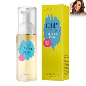 Crème pour Boucles, Oil for Hair, Curl Boost Defining, Boucles Naturelles et Cheveux Permanentés, Hair Spray, pour Plus de Vo