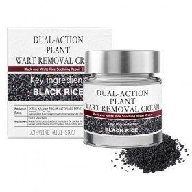 HASAIKA® Crème hydratante au riz noir, Crème régénérante double action, Convient à tous les types de peau, Améliore la barriè