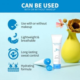 Lotion Hydratante Visage, Lotion Fluide et Non Grasse pour Peaux Mixtes et Sensibles, Soin Matifiant à Absorption Rapide, Idé