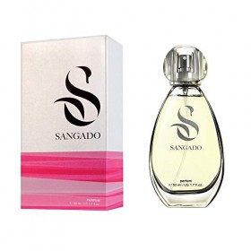 SANGADO Adoration Absolue Parfum pour Femme, 8-10 heures Longue durée, Senteur Luxe, Floral Fruité, Essences Françaises fines