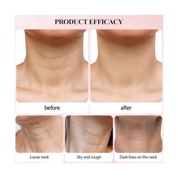 Sérum hydratant pour le cou et le visage,Sérum visage lisse la peau,Essence de soin rapide,Hydrate, laisse la peau Plus propr