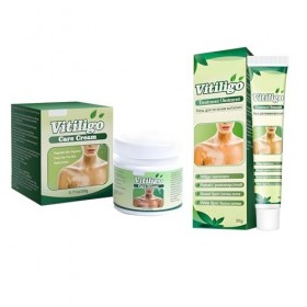 Set Vitiligo Pommade,Vitiligo Cream,Skin Therapy Cream,Traitement Des Taches Blanches Sur La Peau Réduit La Leucoplasie, Trai