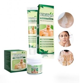 Set Vitiligo Pommade,Vitiligo Cream,Skin Therapy Cream,Traitement Des Taches Blanches Sur La Peau Réduit La Leucoplasie, Trai