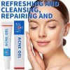 2PC Gel Anti-acné, Crème Anti-acné, Soin Hydratant Anti-Boutons, Skin Therapy Cream, Crème Hydratante Anti-Imperfections pour