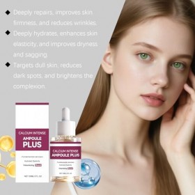 Sérum hydratant, soin raffermissant pour la peau élastique, réduit les rides et la matité, formule facile à pénétrer, pour le