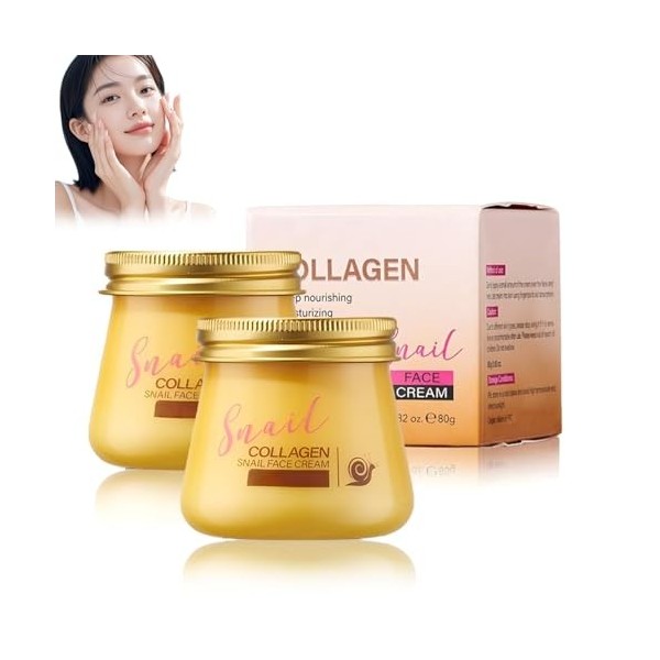 Lot de 2 crèmes réparatrices à lextrait descargot - Hydrate intensément les peaux sèches - Renforce la barrière cutanée - R