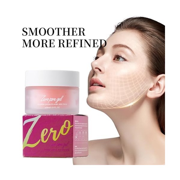 Pore Primer Gel 30 ml Fond de teint Crème Concealer Invisible Face Pore Shrink Crème Fond de teint Base Compensation des pore