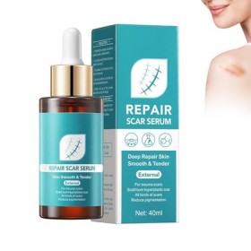 Sérum pour réparer les cicatrices, essence naturelle des cicatrices, sérum délimination des cicatrices pour réparer et lisse