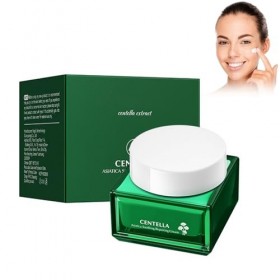 Crème hydratante Centella - 60 g - Gel apaisant - Crème concentrée et réparatrice - Avec Centella Asiatica - Pour un soin opt