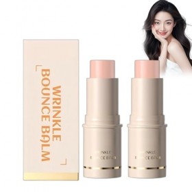 Wrinkle Bounce Balm, Baume hydratant anti-rides, fond de teint hydratant pour le visage, bâton de baume corporel pour lhydra