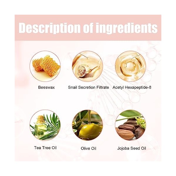 Wrinkle Bounce Balm, Baume hydratant anti-rides, fond de teint hydratant pour le visage, bâton de baume corporel pour lhydra