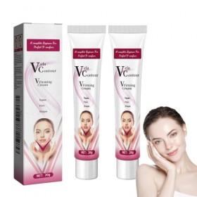 Lot de 2 crèmes raffermissantes pour le visage - Crème lifting du visage - Crème lifting pour le visage - Crème lifting pour 