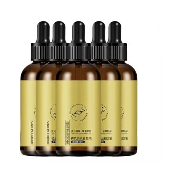 Sérum Raffermissant Anti-Rides,Sérum Visage Raffermissant Et Repulpant,Essence Liftante Et Raffermissante Anti-âge Et Anti-Ri...