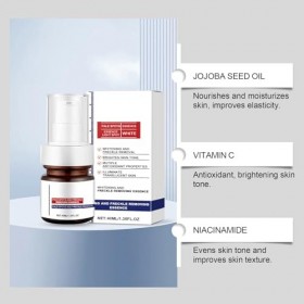 Serum pour le Visage, Anti Taches pour Corriger les Taches Sombres, Détachant pour le visage, Whitening and Freckle Removing ...