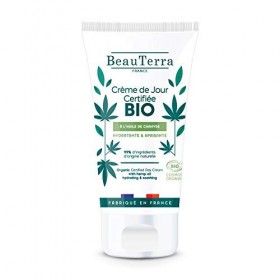 Beauterra Crème de Jour A lHuile de Chanvre Bio 50ml
