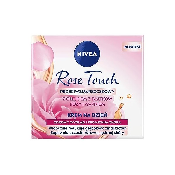 NIVEA Rose Touch Crème de jour anti-rides pour le visage 50 ml