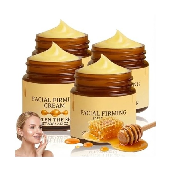 Lot de 2 crèmes raffermissantes pour le visage, hydratantes et raffermissantes pour le visage, crème hydratante anti-âge pour...