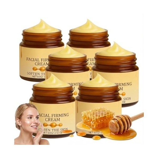 Lot de 2 crèmes raffermissantes pour le visage, hydratantes et raffermissantes pour le visage, crème hydratante anti-âge pour...