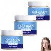 Crème hydratante au collagène, crème anti-rides et anti-âge, soin hydratant jour et nuit pour femmes, atténue les ridules, il...