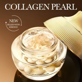 Hinapan Crème de Perle Réparatrice 70g, Soin Hydratant Intense à la Nicotinamide et Collagène, Lissant et Raffermissant, Écla