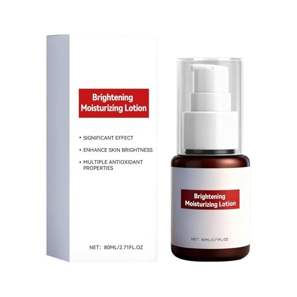 Lotion éclaircissante et feuchtigkeitsspendende pour le visage - Strahlungs-Feuchtigkeitscreme quotidienne pour les peaux ter...