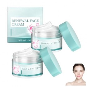 Crème Visage Régénérante-Crème Hydratante Anti-Rides et Éclaircissante pour un teint uniforme,réduit les ridules et les tache...