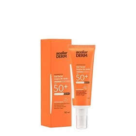 ACOFARDERM Gel Visage Toucher de Soie Couleur 50 ml